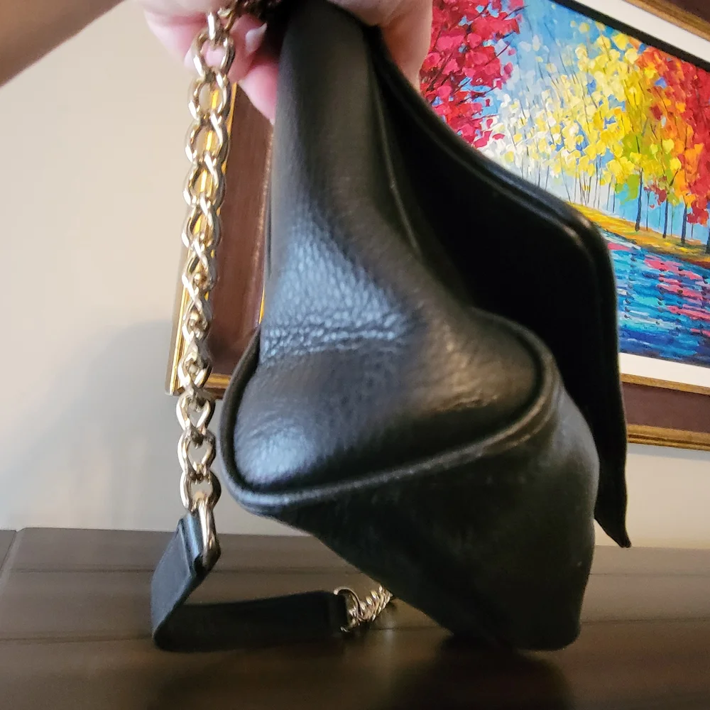 Kate Spade Calf Hair Leopard Print Shoulder Bag with Chain Strap - Picture 6 of 16